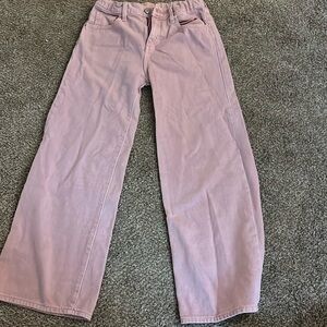 Pink Jeans!! Hardly worn, super stretchy.